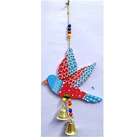 DRAVY HANDICRAFTS Bird Hanging for Decoration Main Door Garden Wall Hanging Balcony Decorative Items for Room Home Wall D?cor (Length-11 inch) (A 2)-thumb4