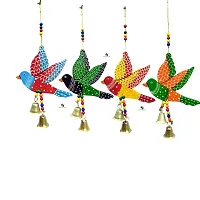 DRAVY HANDICRAFTS Bird Hanging Decor Home Decoration Main Door Garden Wall Hanging Latkan Decoration Show Piece Office Cafe Festival Decorative Wall Decor(Length-11 inch) (A 1) (A 2)-thumb2