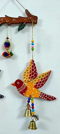 DRAVY HANDICRAFTS Bird Hanging Decor Home Decoration Main Door Garden Wall Hanging Latkan Decoration Show Piece Office Cafe Festival Decorative Wall Decor(Length-20 inch) (A6)-thumb3