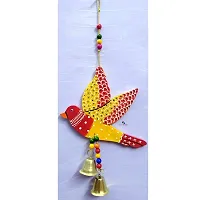 DRAVY HANDICRAFTS Bird Hanging Decor Home Decoration Main Door Garden Wall Hanging Latkan Decoration Show Piece Office Cafe Festival Decorative Wall Decor(Length-11 inch) (A2)-thumb4