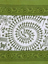 DRAVY HANDICRAFTS Double Bedsheet Rajasthani Jaipuri Traditional Printed Bedspread Bedcover Cotton Double Bedsheet with 2 Pillow Covers Size-90x84 Inches (Multicolour 3, Double, Queen)-thumb1