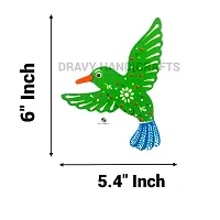 DRAVY HANDICRAFTS Bird Hanging Decor Home Decoration Main Door Garden Wall Hanging Latkan Decoration Show Piece Office Cafe Festival Decorative Wall Decor(Length-20 inch) (A7)-thumb3