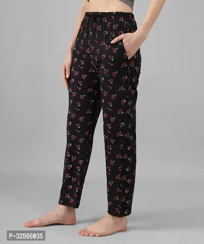 Trendy Cotton Printed Pajama For Women Pack Of 2-thumb3