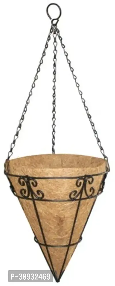 Cone Design Coir Hanging basket