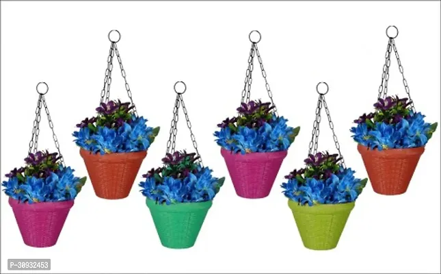 8 Inch Hanging Juhi Pot pack Of 6