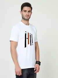 SIVACCHI Latest Stylish Men's (T05-Wht) White Casual T-Shirt(Medium)-thumb2