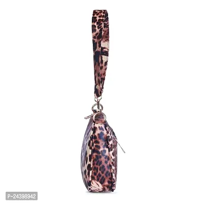 SIVACCHI TigerPrinted Women's Latest Shoulder Handbag (Dark Brown)-thumb3