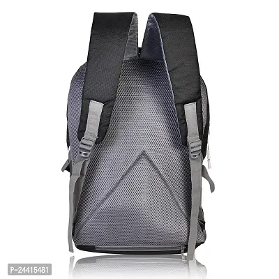 Sivacchi Casual Trending Waterproof Laptop Bag Backpack For Men Women (Black)-thumb2