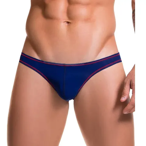 SIVACCHI Men's Solid Ultra Soft Waistband Innerwear Brief