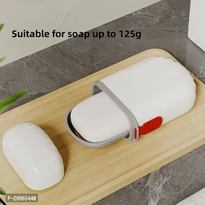 Pack of 2 Amazing Water proof Plastic Travel Soap Box Case Holder-thumb2