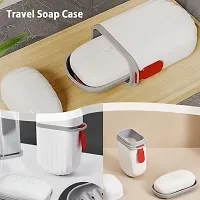 Pack of 2 Amazing Water proof Plastic Travel Soap Box Case Holder-thumb2