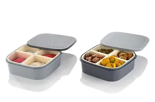 Dry Fruit Storage Box / Airtight Plastic 4 Section Multipurpose Storage Container (Pack of 1)-thumb4