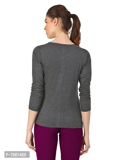 Ap'pulse Women's Long Sleeve Round Neck Tops-thumb4