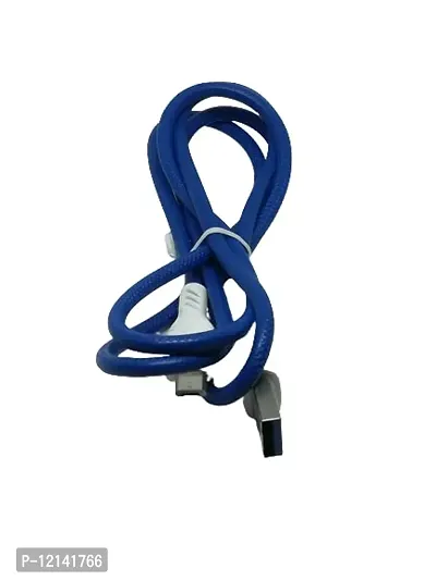 Force Nice  Buy-1 Get 1 Free Only Charging Cable Blue Micro USB Charging