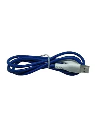 Force Nice  Buy-1 Get 1 Free Only Charging Cable Blue Micro USB Charging-thumb1