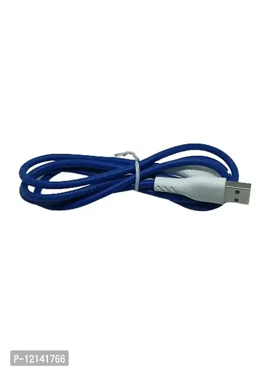 Force Nice  Buy-1 Get 1 Free Only Charging Cable Blue Micro USB Charging-thumb2