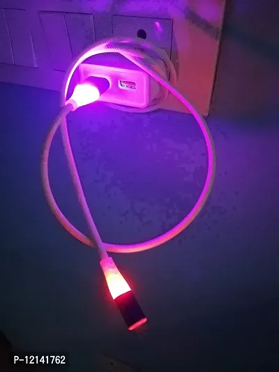 Micro USB with LED Light Cable Fast Charging Data Cable