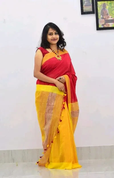 Beautiful Saree With Blouse Piece For Women