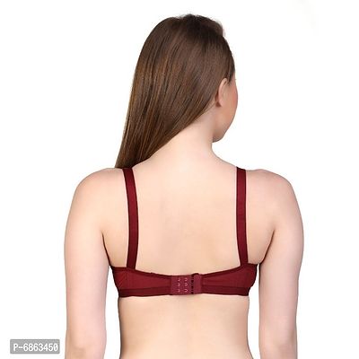 JDAYESHA new big strap beautiful non padded comfort women bra-thumb5