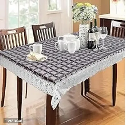 Classic Seater Tablecloth Wipe Clean PVC Tablecloths Oil Proof Waterproof Stain Resistant Plastic Table Cover