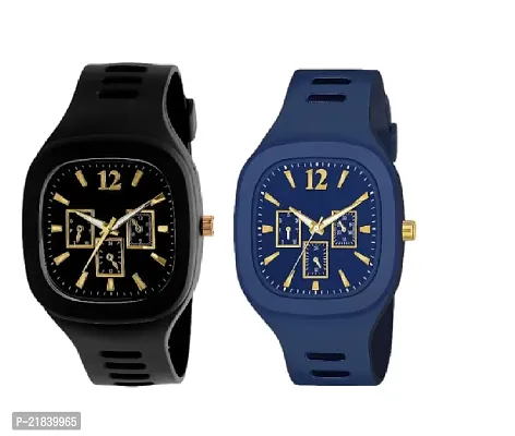 Attractive stylish trendy Mens Watches PACK OF 2