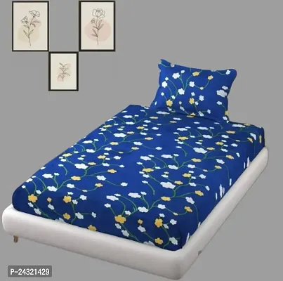 Classic Microfiber Single Bedsheet with Pillow Cover