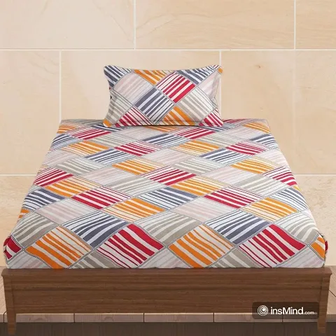 Stylish Single Bedsheet Vol-12