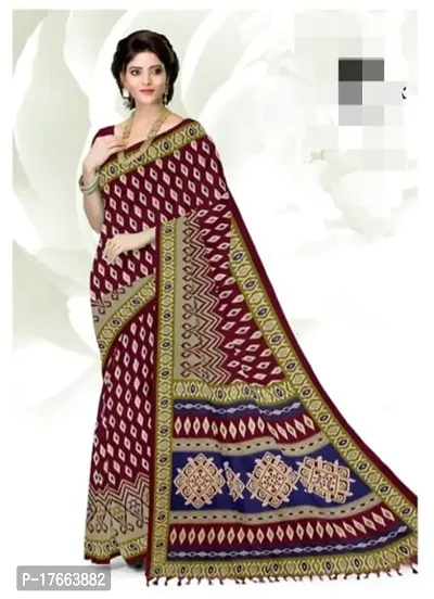 Fancy Micro Saree with Blouse Piece for Women-thumb0