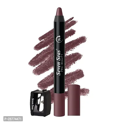 Seven Seas  Matte Mood Non Transfer Crayon Lipstick (Choco Mud 3.5g)-thumb0