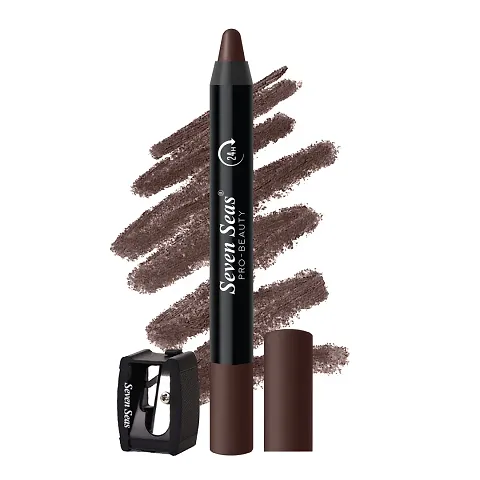 Seven Seas  Matte Mood Non Transfer Crayon Lipstick (Chocolate 3.5g)