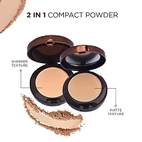 Seven Seas HD Oil Control 2 in 1 Matte Compact Powder (Natural)-thumb4