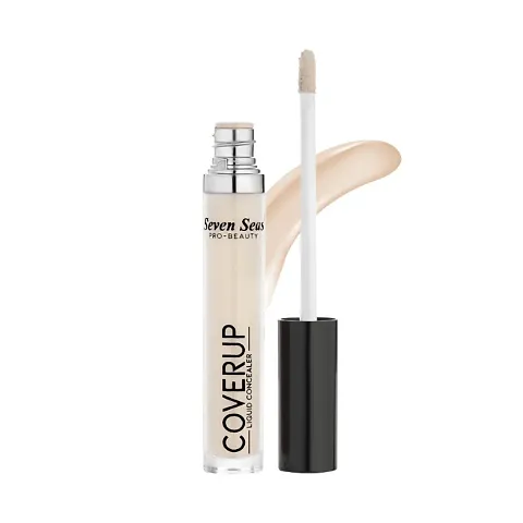 Seven Seas Coverup Liquid Concealer | Full Coverage Liquid Concealer (Nude)