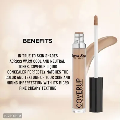 Seven Seas Coverup Liquid Concealer | Full Coverage Liquid Concealer-thumb2