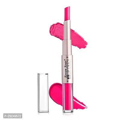 Seven Seas 2 in 1 Lipstick | Full Coverage | Comfortable | 2 in 1 | Lipstick + Liquid Lipstick (Rose 2)