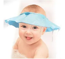 SHENKY Bath Shower Cap for Baby & Children (Multi-Color, 2 Pieces)-thumb3