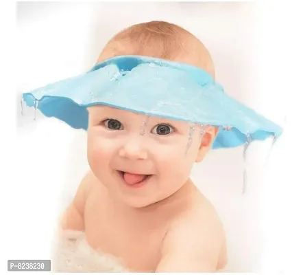 SHENKY Bath Shower Cap for Baby & Children (Multi-Color, 2 Pieces)-thumb4