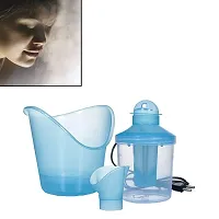 SHENKY 3 in 1 Steamer Vaporiser and Steam Inhaler for Cold and Cough for Kids and Adult/Facial Beauty Sauna Vaporizer Machine, Multi-thumb2