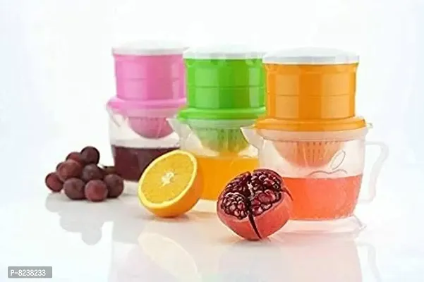 SHENKYMini Small Nano 2 in 1 Hand Press Manual Juicer (Multicolour)-thumb3