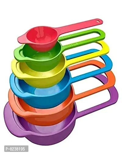 SHENKYMeasurement Measuring Spoon Cups 1 Set of 5 Pieces - Kitchen Tool/Baking Tool-thumb0