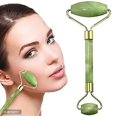 SHENKY Jade Roller for Face, Roller Massager for Face/Eye/Neck (100% Natural Jade) Reduce Wrinkles Aging-Rejuvenate Your Skin