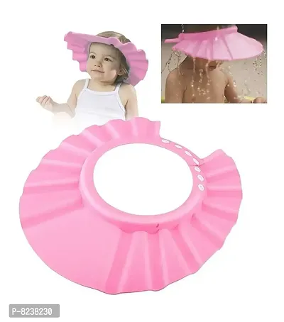 SHENKY Bath Shower Cap for Baby & Children (Multi-Color, 2 Pieces)-thumb2