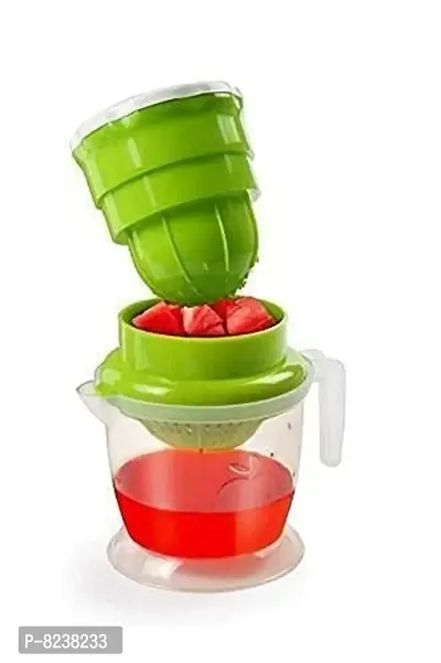 SHENKYMini Small Nano 2 in 1 Hand Press Manual Juicer (Multicolour)