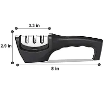 SHENKY Manual Knife Sharpener 3 Stage Sharpening Tool for Ceramic Knife and Steel Knives.-thumb3