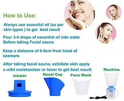 SHENKY 3 in 1 Steamer Vaporiser and Steam Inhaler for Cold and Cough for Kids and Adult/Facial Beauty Sauna Vaporizer Machine, Multi-thumb4