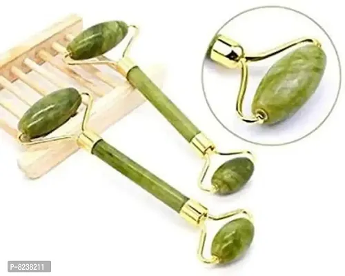 SHENKY Jade Roller for Face, Roller Massager for Face/Eye/Neck (100% Natural Jade) Reduce Wrinkles Aging-Rejuvenate Your Skin-thumb2