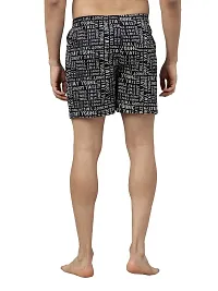 JOVEN Men's Printed Boxers(Pack of 3) White-thumb1