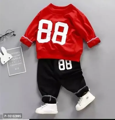 Fancy Cotton Blend Clothing Set for Baby Boy-thumb0