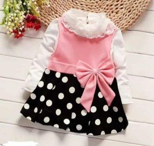 Polka Dot Stylish and Frocks Dresses