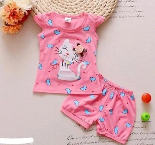 top and bottom set for baby girl