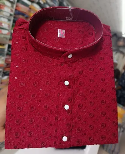 Classic Embroidered Kurtas for Men